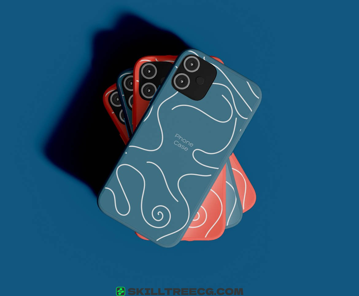 图片[3]-Smartphone Cases Mockup（800849）-技能树